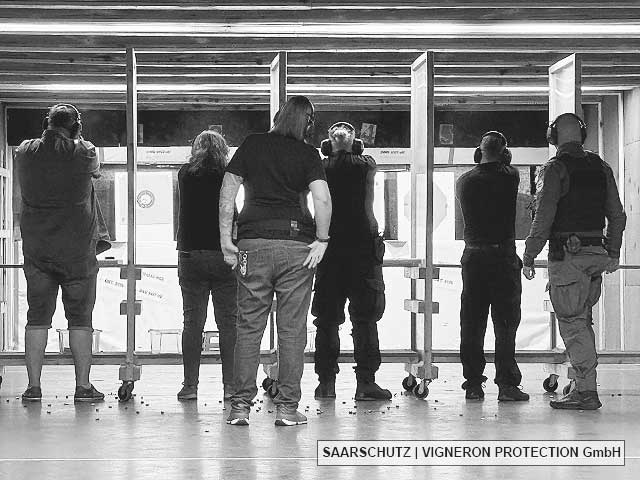 Schießausbildung Saarland Schießausbildung Fachgruppe Berufswaffenträger Saarland SAARSCHUTZ VIGNERON PROTECTION GmbH